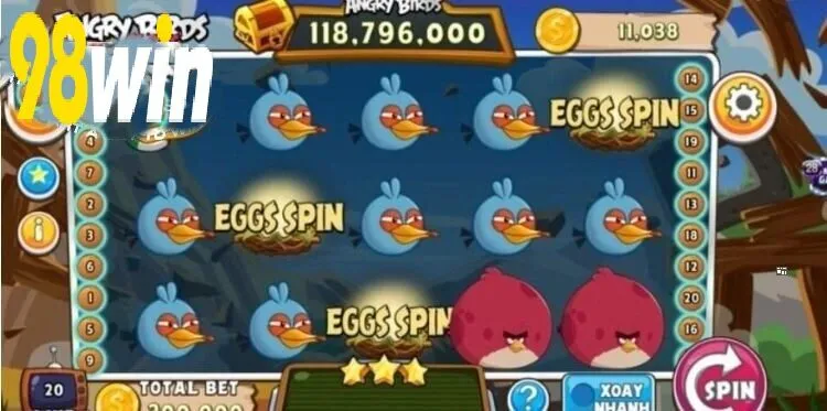 Tổng quan về Nổ Hũ Angry Birds 98win